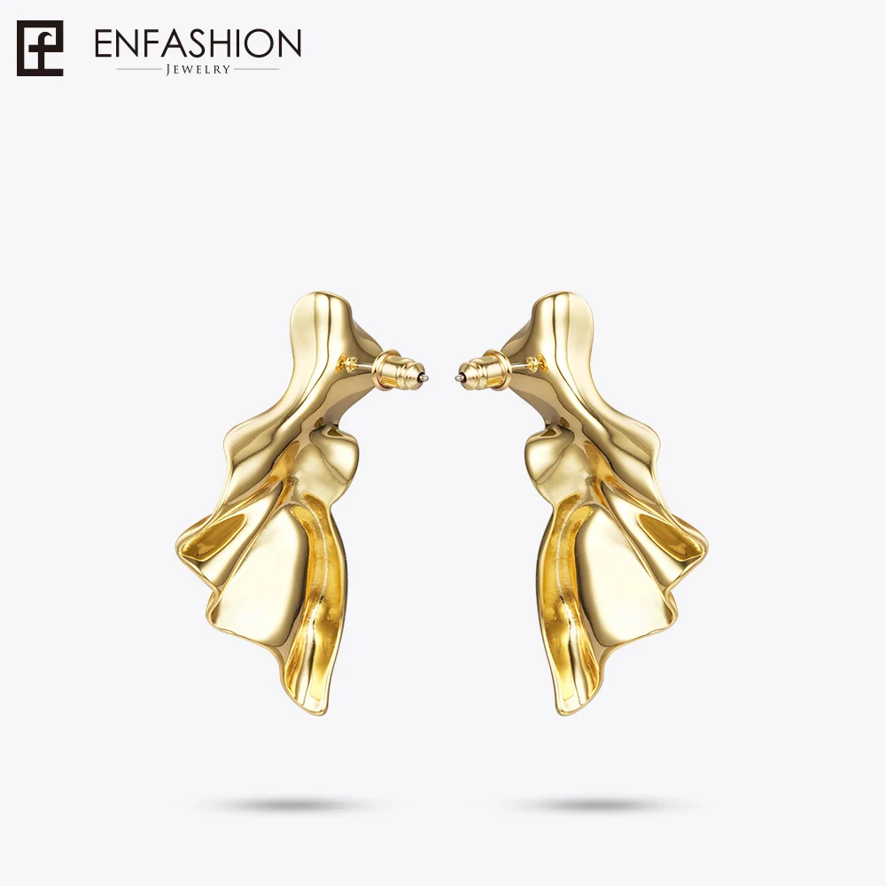 Женские серьги подвески с крыльями ангела Enfashion золотого цвета модные ювелирные