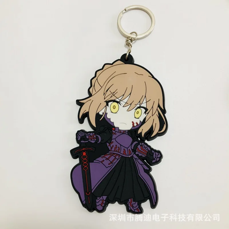 IVYYE 1 шт. Fate Girls аниме-брелок для ключей ПВХ Рисунок брелок милые игрушки брелок для ключей подарки на день рождения унисекс Новинка