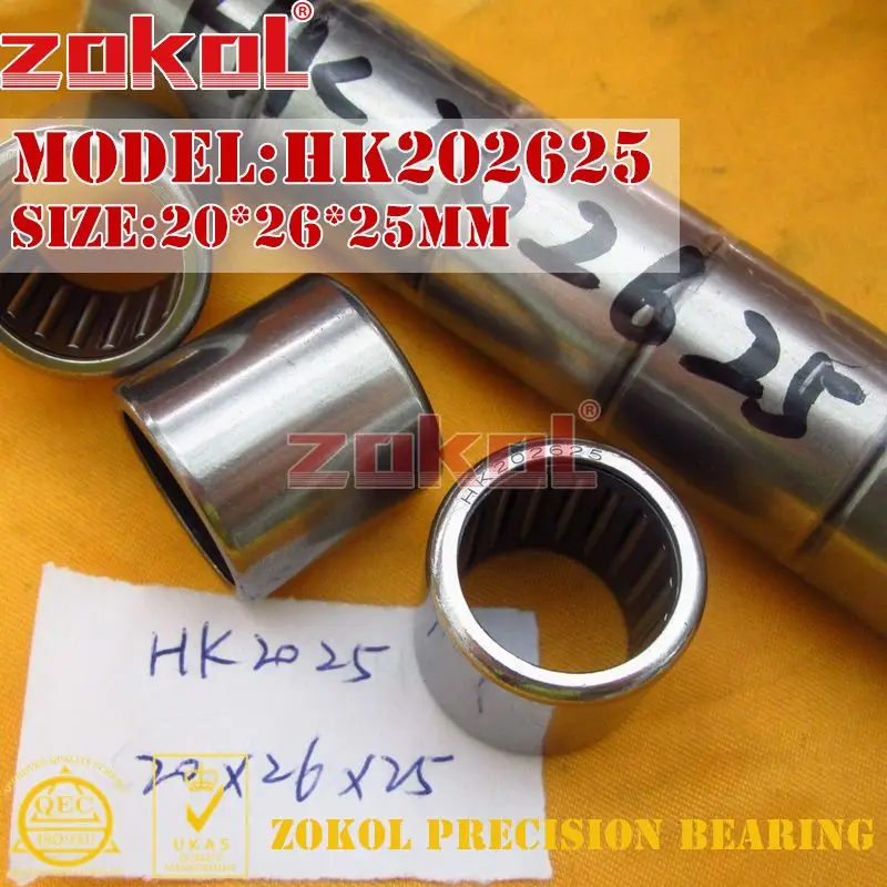 Подшипник ZOKOL HK202620 HK2020 HK202625 HK2025 HK202630(HK2030 HK202720 TA2020 игольчатый роликовый подшипник