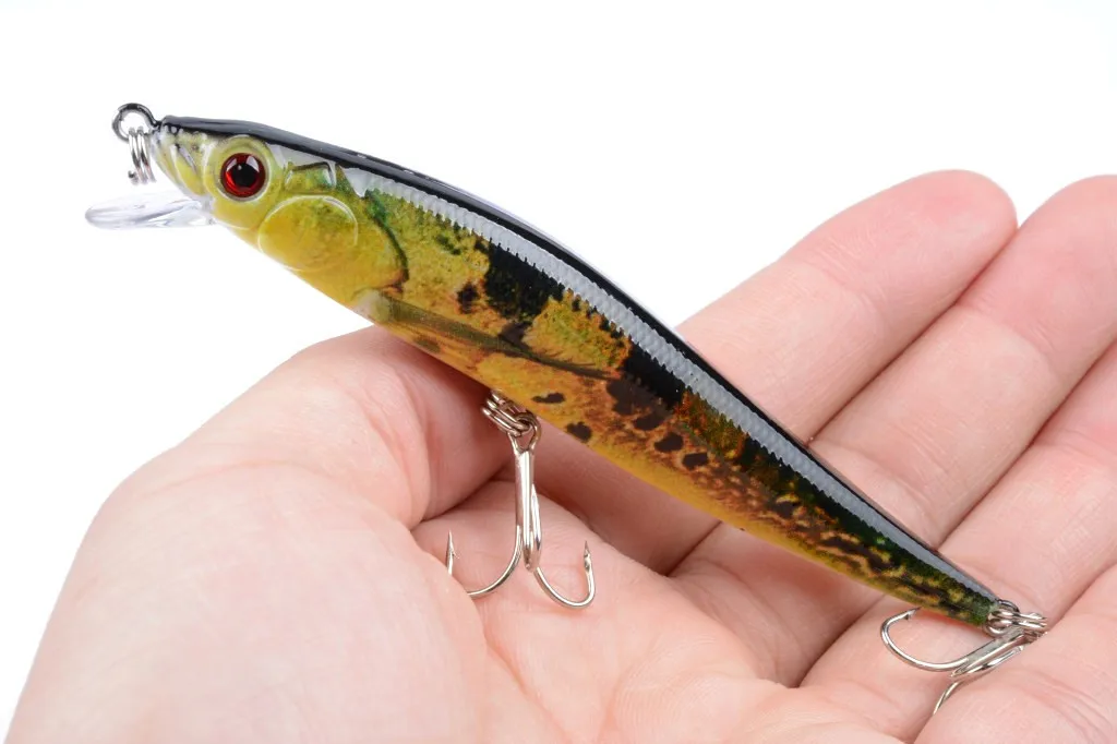 1 шт. 3D картина морской рыбалки Minnow приманки Приманка искусственная приманка для