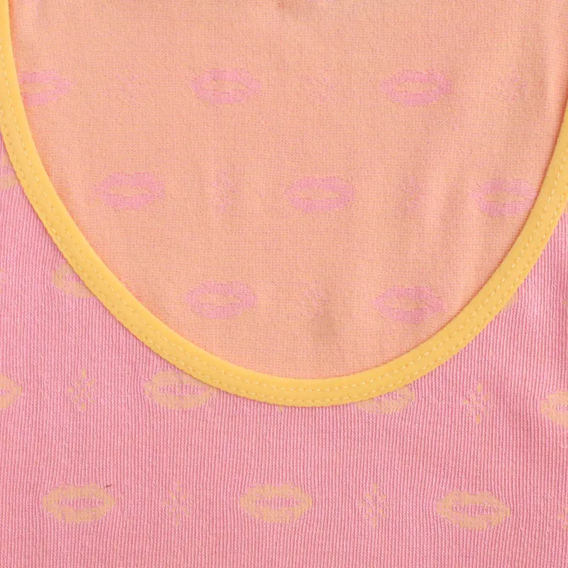 Комплект длинных штанов с принтом кошки женское милое теплое нижнее белье