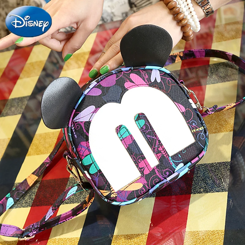 Disney сумки Минни Микки женские милые дети посыльного детей сумка через плечо мини
