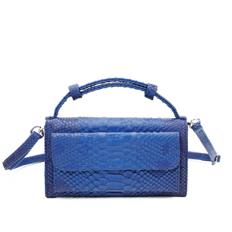 Женский кошелек из натуральной кожи Portefeuille роскошный маленький клатч воловьей