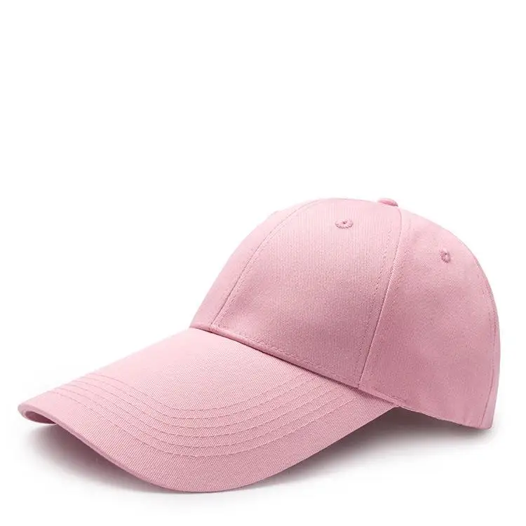 COKK бейсболка s Женская s шляпа мужская s Snapback пустая черная бейсболка для женщин мужчин с длинными широкими полями Солнцезащитный козырек Casquette - Цвет: Розовый