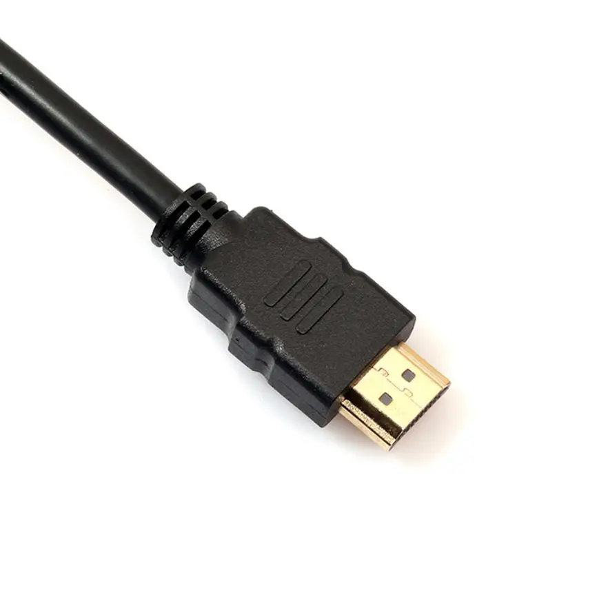 HIPERDEAL HDMI к VGA ПК ТВ кабель HD конверсионной линии соединительный 6ft/1 8 м Прямая