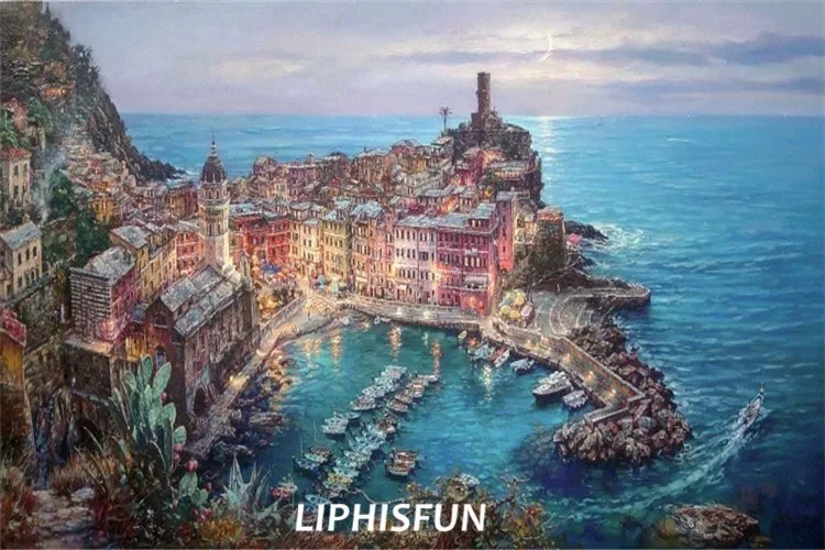 LIPHISFUN вышивка Алмазная крестом сделай сам домашний декор квадратный/круглый
