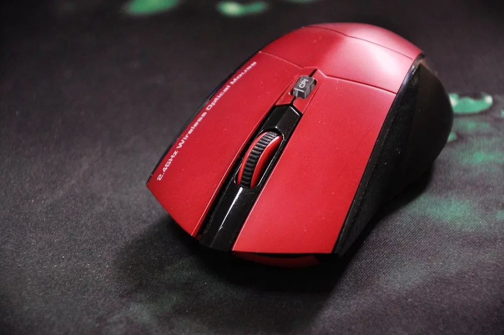 Новое поступление модная Беспроводная оптическая игровая мышь 2 4 ГГц 1000 2000dpi для