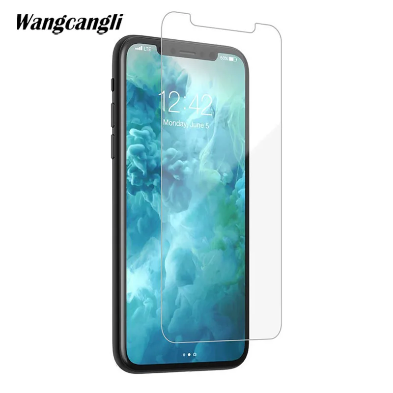 Wangcangli для IPhone X защита экрана закаленное стекло 2.5D Защита телефона защитная