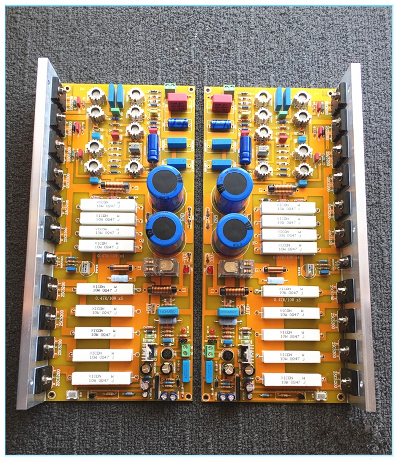 Имитация швейцарской FM711 250 Вт* 2 класса AB Усилитель мощности платы Hi-Fi