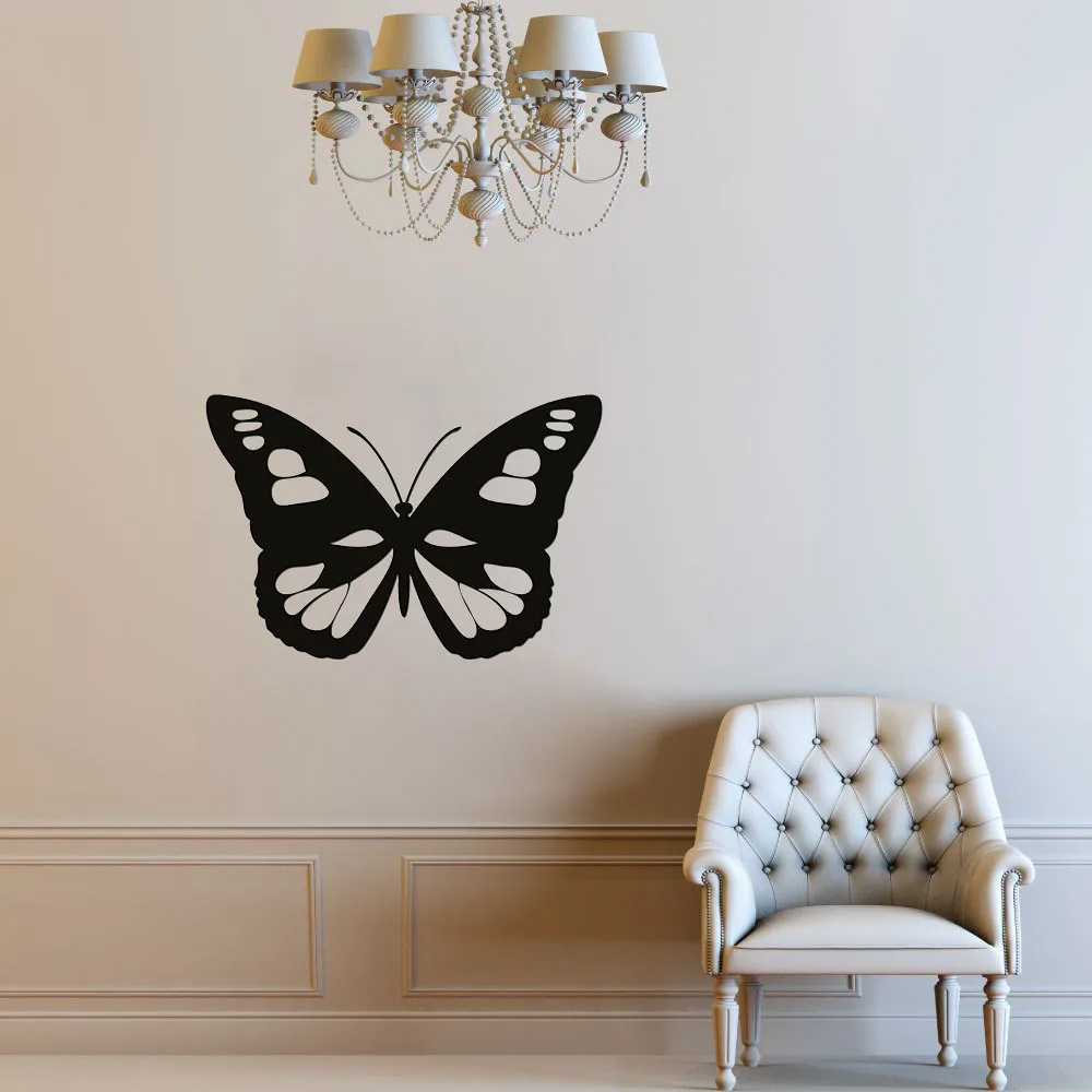 Butterfly Wall Stickers Nursery Kids Bedroom Home Decor Vinyl Sticker Car Laptop Silhouette Decal Removable Art Mural S107 | Дом и сад