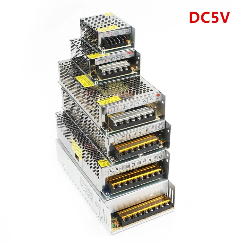 Импульсный источник питания на 5 В постоянного тока 10 Вт/20 Вт/30 Вт/50 Вт/100 Вт/150 Вт 220