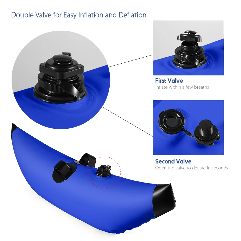 Надувной водный поплавок каяк из ПВХ надувной вынос для каноэ рыбалки лодки