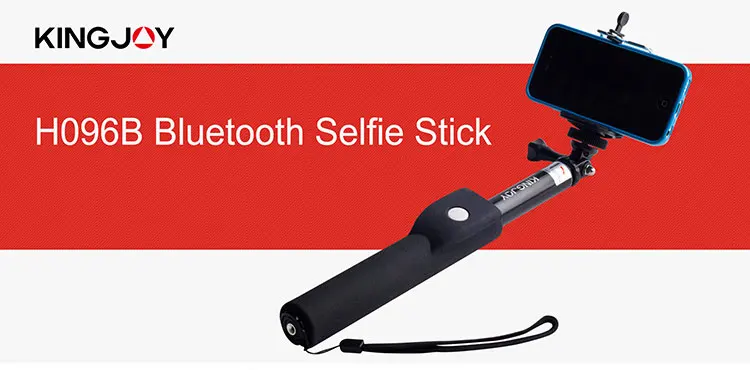 KINGJOY официальная селфи палка портативный Bluetooth 3,0 экшн видеокамера штатив для телефона смартфон Универсальный для Gopro камеры