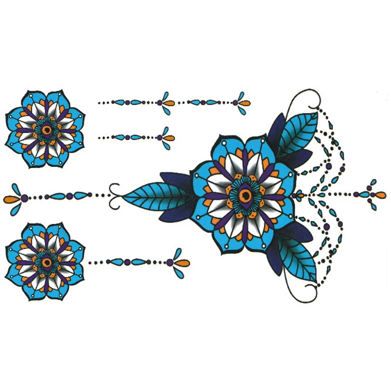 1 шт сексуальные водонепроницаемые татуировки для временного макияжа под грудью