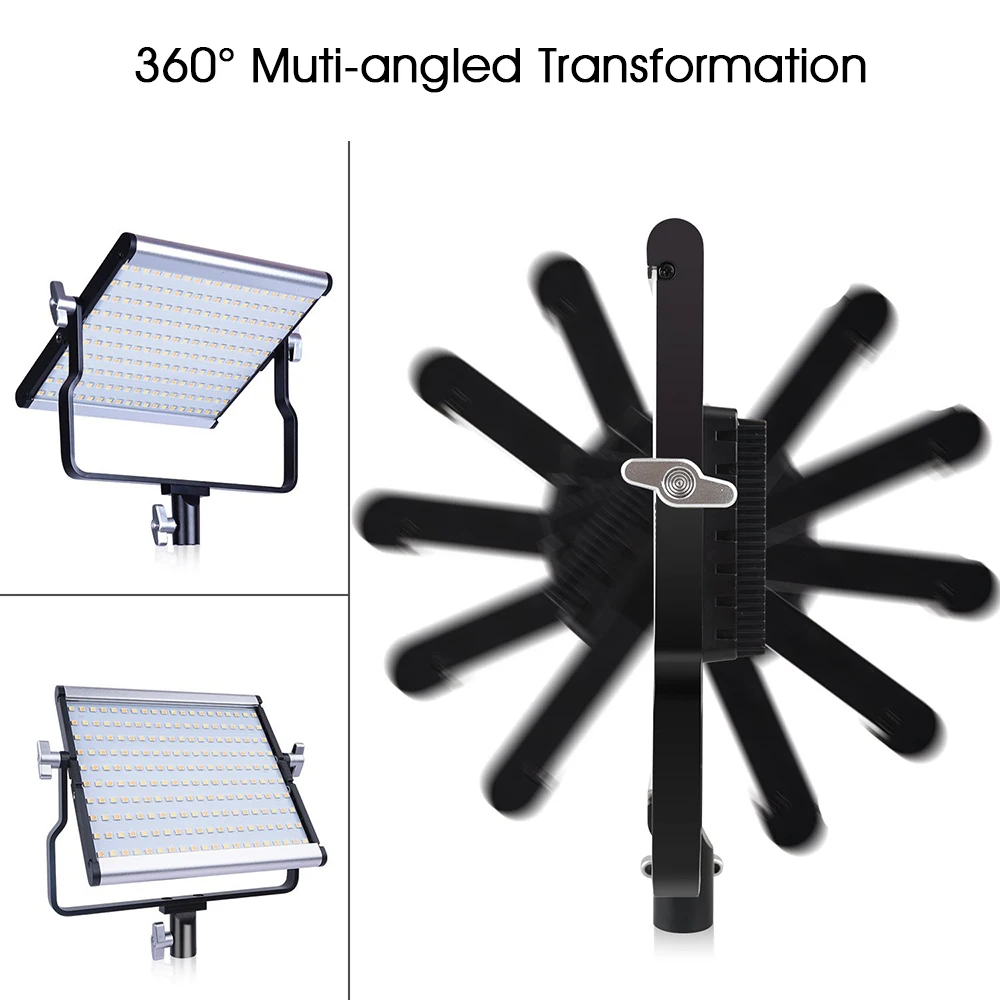 Travor L4500 Видео Фото Лампа 200 шт. светодиодный S Dimmable двухцветный 3200 K/5600 K светодиодный светильник для освещение для фотосъемки в студии съемки светильник