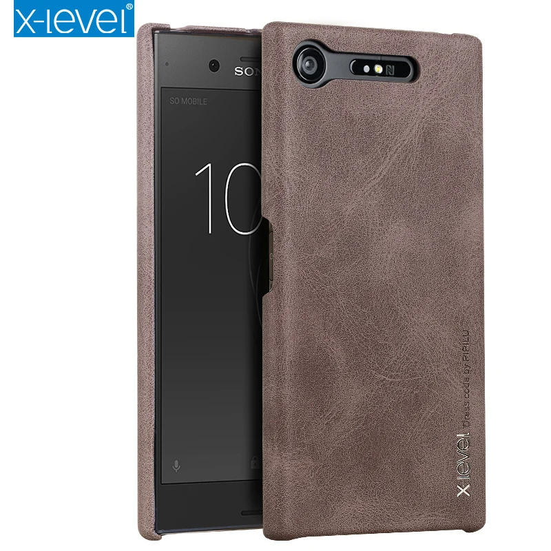 Роскошный Ретро Чехол из искусственной кожи для Sony Xperia 10 XZ1 XZ2 XZ3 compact