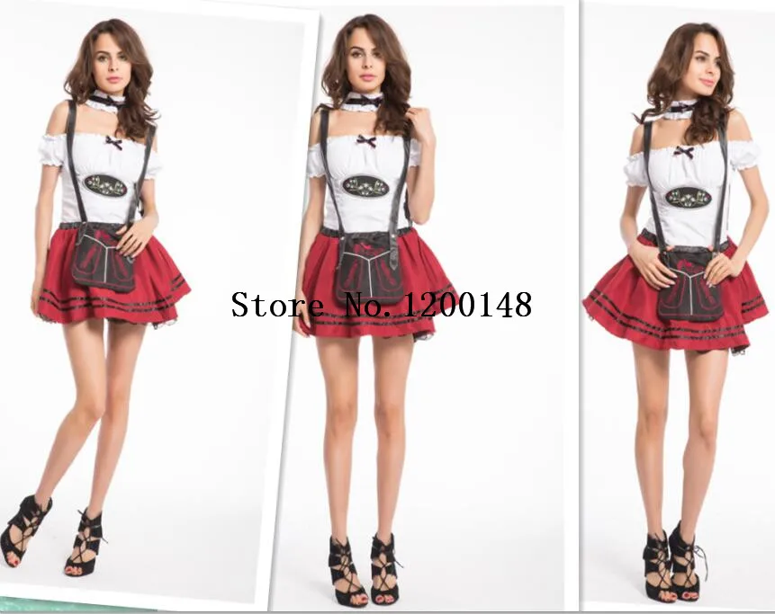 

Женская немецкая горничная пива, модель 3XL на Октоберфест, Хэллоуин, костюм для вечеринки, баварское платье