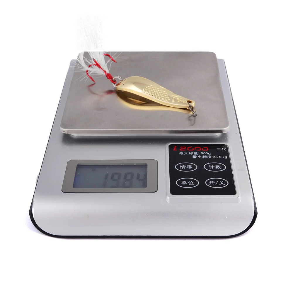 1 шт. металлические Приманки экспортируется в США Рынка рыболовные приманки