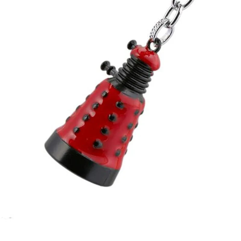 HSIC брелок с надписью Doctor Mysterious Dr Dalek Alien, брелок с держателем, металлический модный автомобильный брелок для ключей, мужской сувенир chaviro HC12132