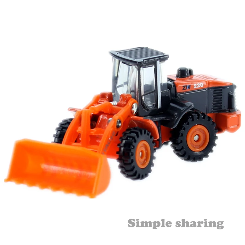 Takara Tomy TOMICA No.71 Hitachi строительная техника форма колесный погрузчик Zw220 модель