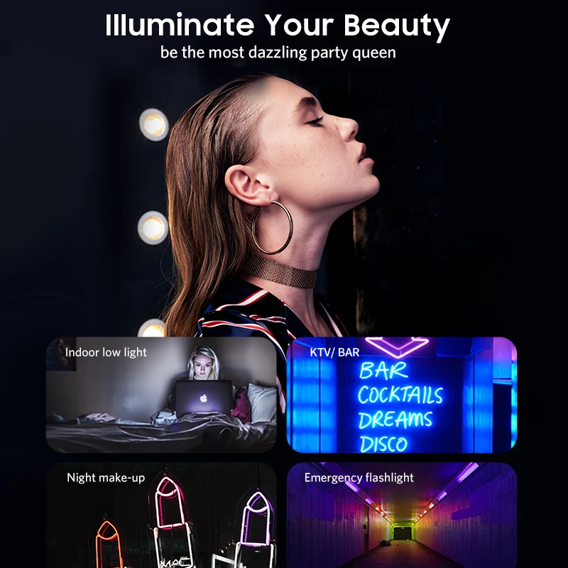 Benks L24 Phone Webcast Stand Fill LED Light Online Holder With Dimmable For Live Stream 2 In1 Lamp Bracket | Мобильные телефоны и