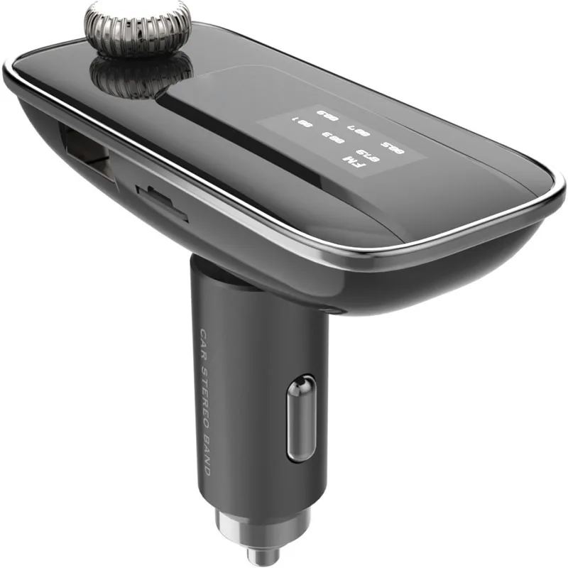 ABS FM передатчик bluetooth автомобиль ручной Динамик usbtf У диска AUX NFC LED U адаптер Bluetooth