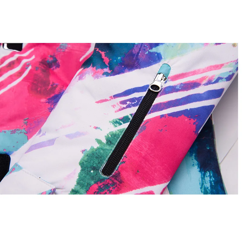 

Free Shipping Women Snowboarding Jackets Winter Waterproof Solid Thick Indumentaria Snowboard Jacket Skiing Cloth h200