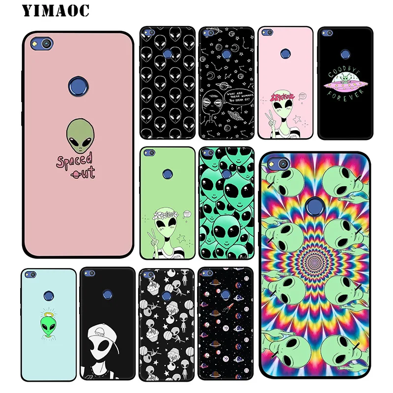 Мягкий чехол YIMAOC Alien belief UFO для huawei mate 20 10 P30 P20 Pro P10 P9 P Smart Z 2019 &amp Nova 3 3i Lite |