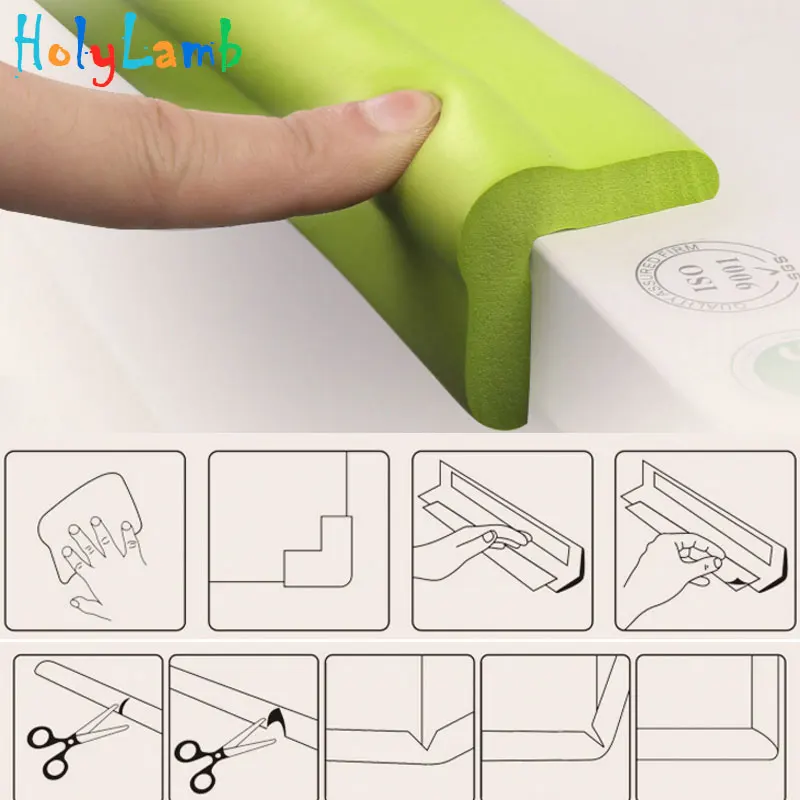 2 м защита для детей полоса защиты стола товары безопасности стеклянная кромка