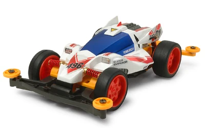 Tamiya Mini 4WD модель гонщика автомобиль четырехколесный привод мальчик S2 шасси супер