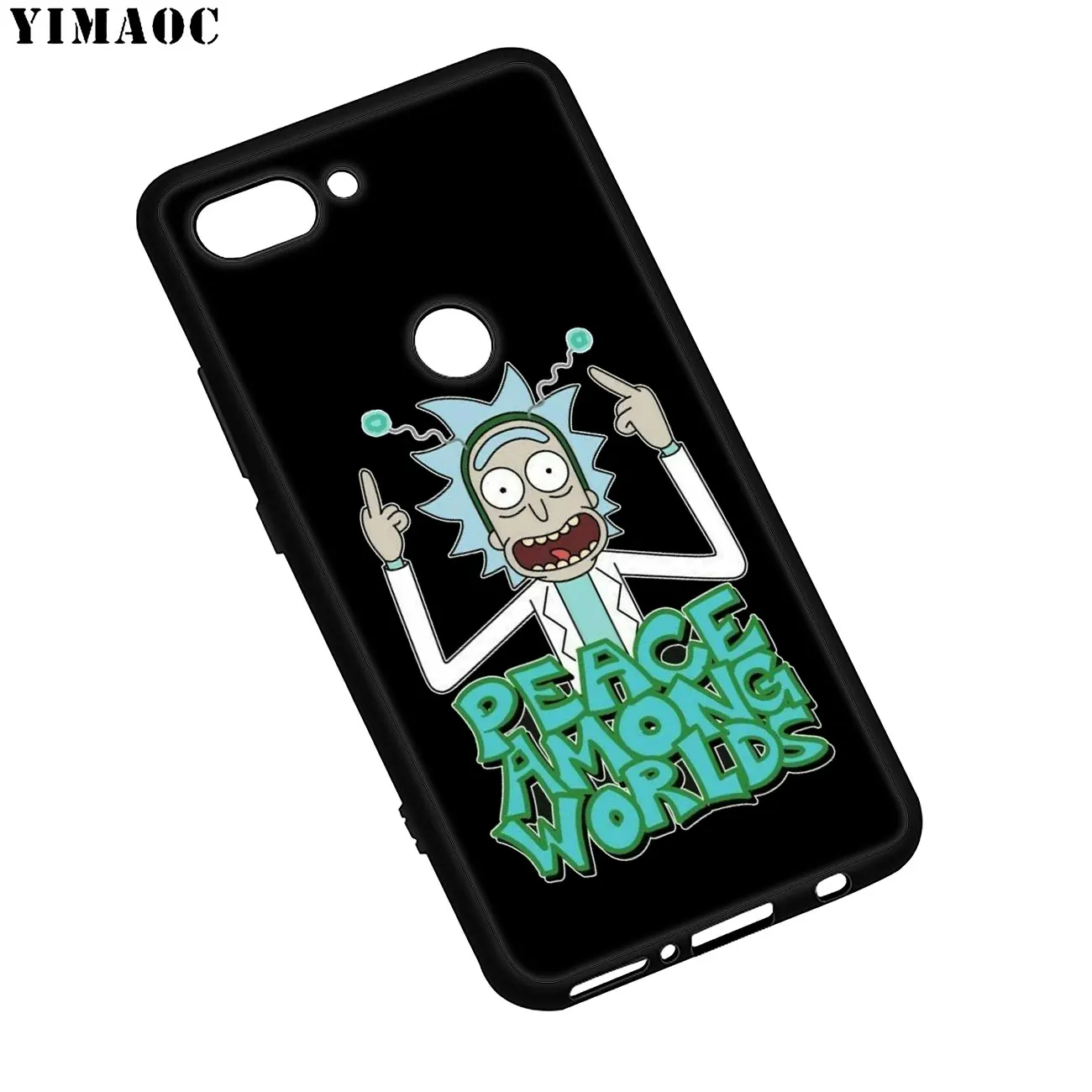 YIMAOC Рик и Морти Мягкий силиконовый чехол для телефона для huawei P20 Pro P10 P9 P8 Lite Mini P Smart Z TPU черный чехол