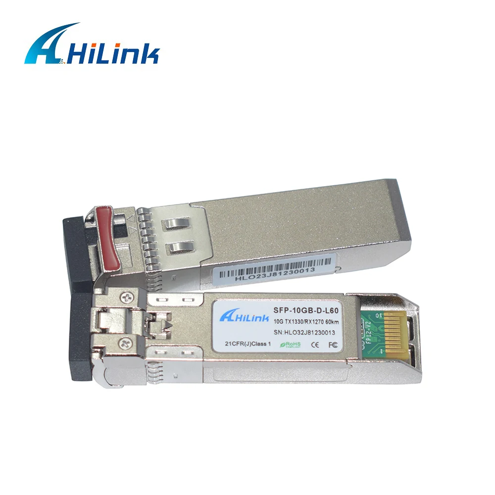 Бесплатная доставка! Sfp + 10G SFP BiDi 60 км одиночное волокно 1270/1330nm LC модуль/волоконно