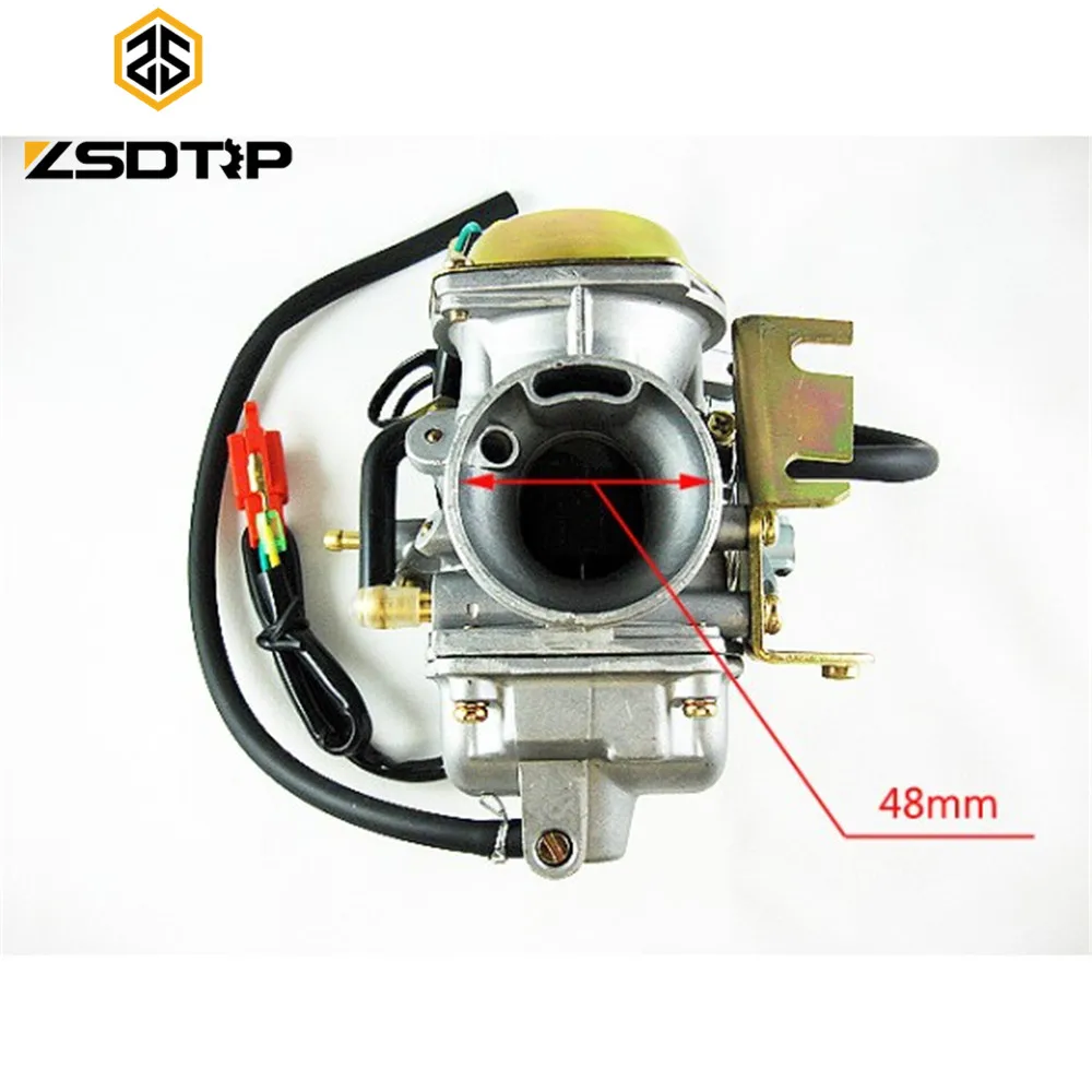 

Free shipping ZSDTRP PD30J GY6 250 cc scooter Carburetor parts Vacuum model universal fit on other 250cc Scooters