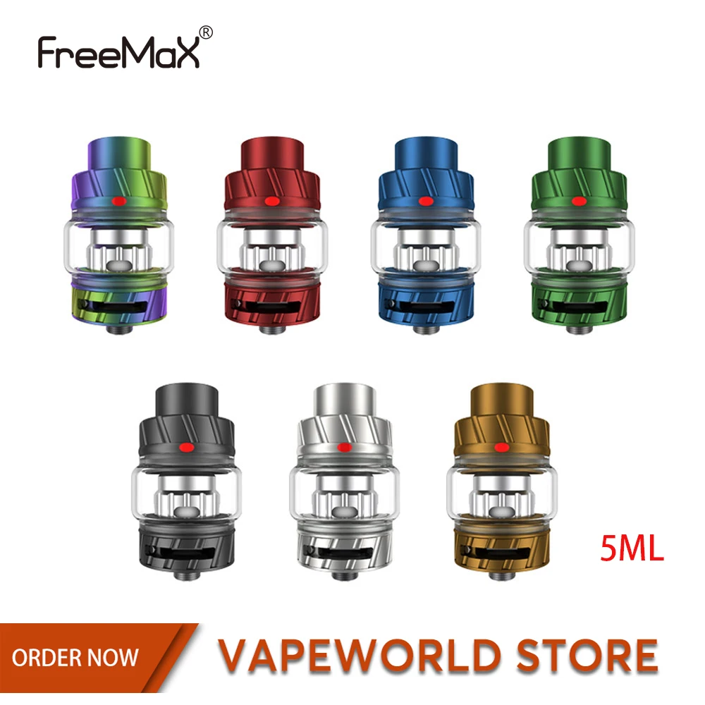 Оригинал Freemax Fireluke 2 бак Металл издание 5 мл/2 мл распылитель Fit TX сетка катушка