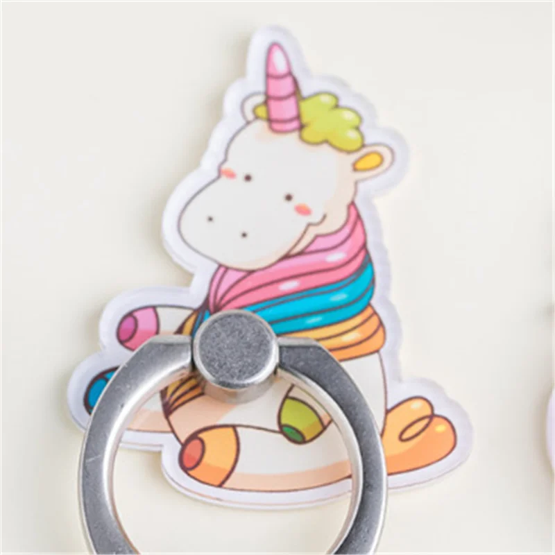 UVR Единорог мобильный телефон стенд держатель палец кольцо Мобильный Смартфон