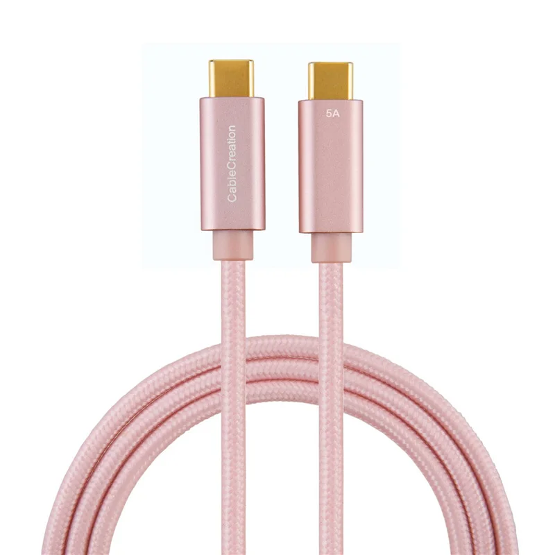 Кабель USB Type C (5A) кабель быстрой зарядки мощностью 100 Вт совместимый с MacBook Pro 15