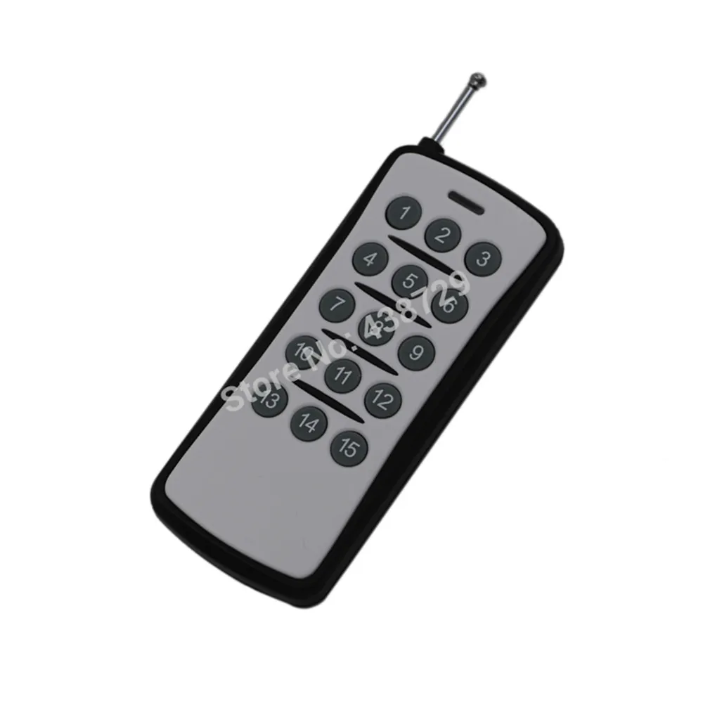 Выключатель света беспроводной 220 В 15 каналов 1 передатчик и приемников|led switch