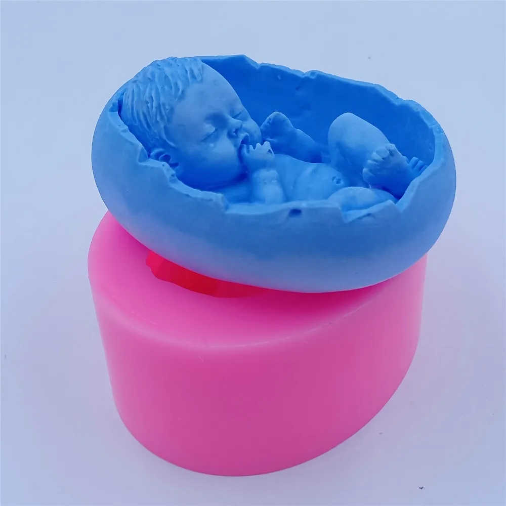 Милые детские формы для мыла 3D силиконовая форма украшения ароматерапии