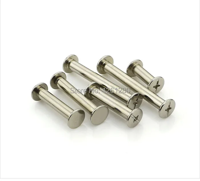 Бесплатная доставка M5 * 12 мм защелкивающаяся заклепка никелированная