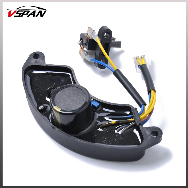 Новый автоматический регулятор напряжения AVR выпрямитель однофазный для 5 кВт 6