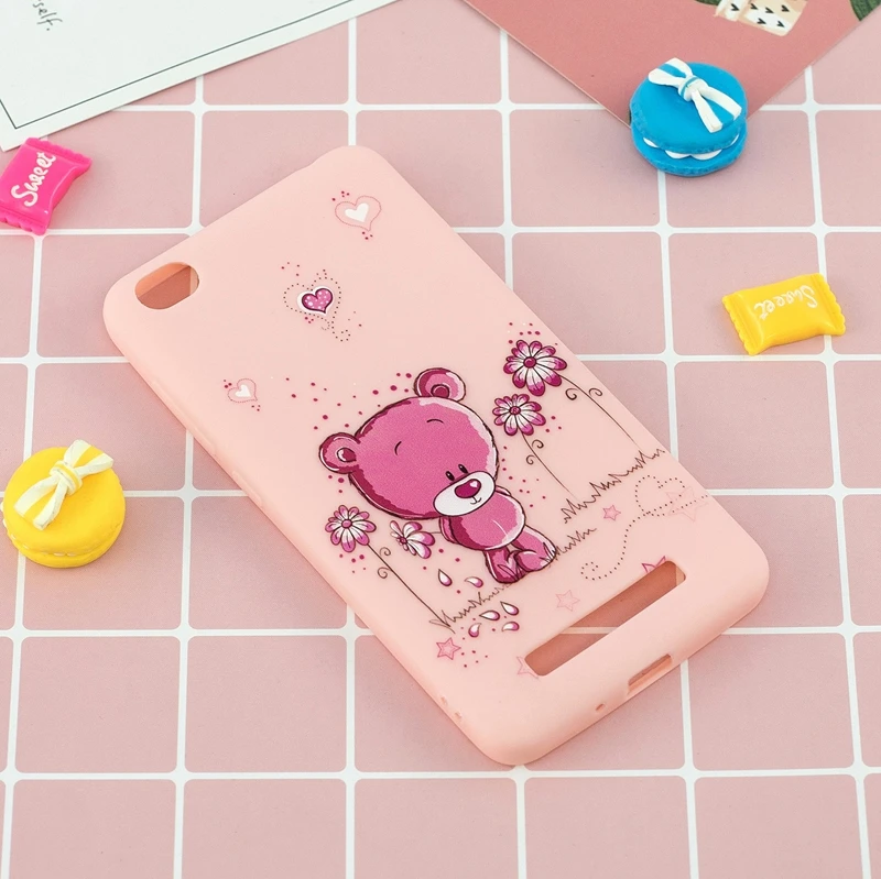 Чехол для Xiaomi Redmi 4A мягкий силиконовый цветной чехол телефона Xiomi a4 5 0 задняя