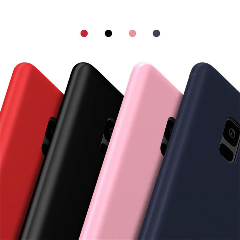 Shockproof TPU Phone Case For Samsung Note 9 8 6 S9 S8 Plus Slim Soft Silicone Cover S7 S6 Edge DYee |