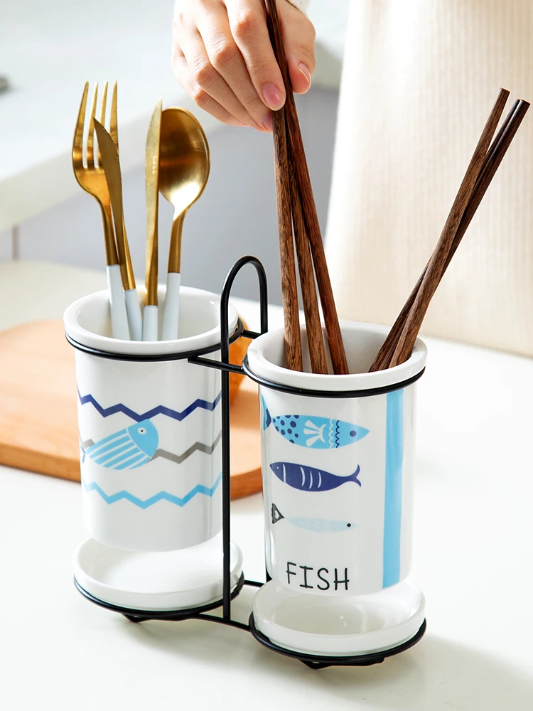 Новый год креативные столовые приборы для хранения полка украшение дома