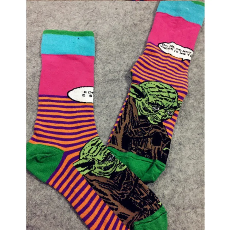 Хит! Новинка модные носки с 3D принтом животных повседневные милые ярких цветов