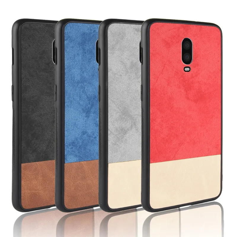 Чехол One Plus 6 T для OnePlus новый силиконовый чехол из искусственной кожи Oneplus6T A6013
