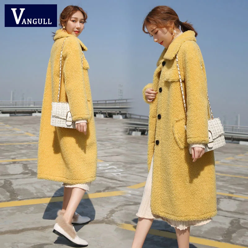 VANGULL зимняя куртка пальто женские повседневные теплые куртки верхняя одежда