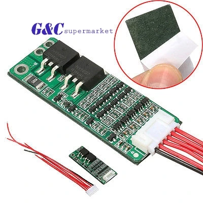 5S 15A литий ионный литиевый аккумулятор BMS 18650 зарядное устройство Защитная плата