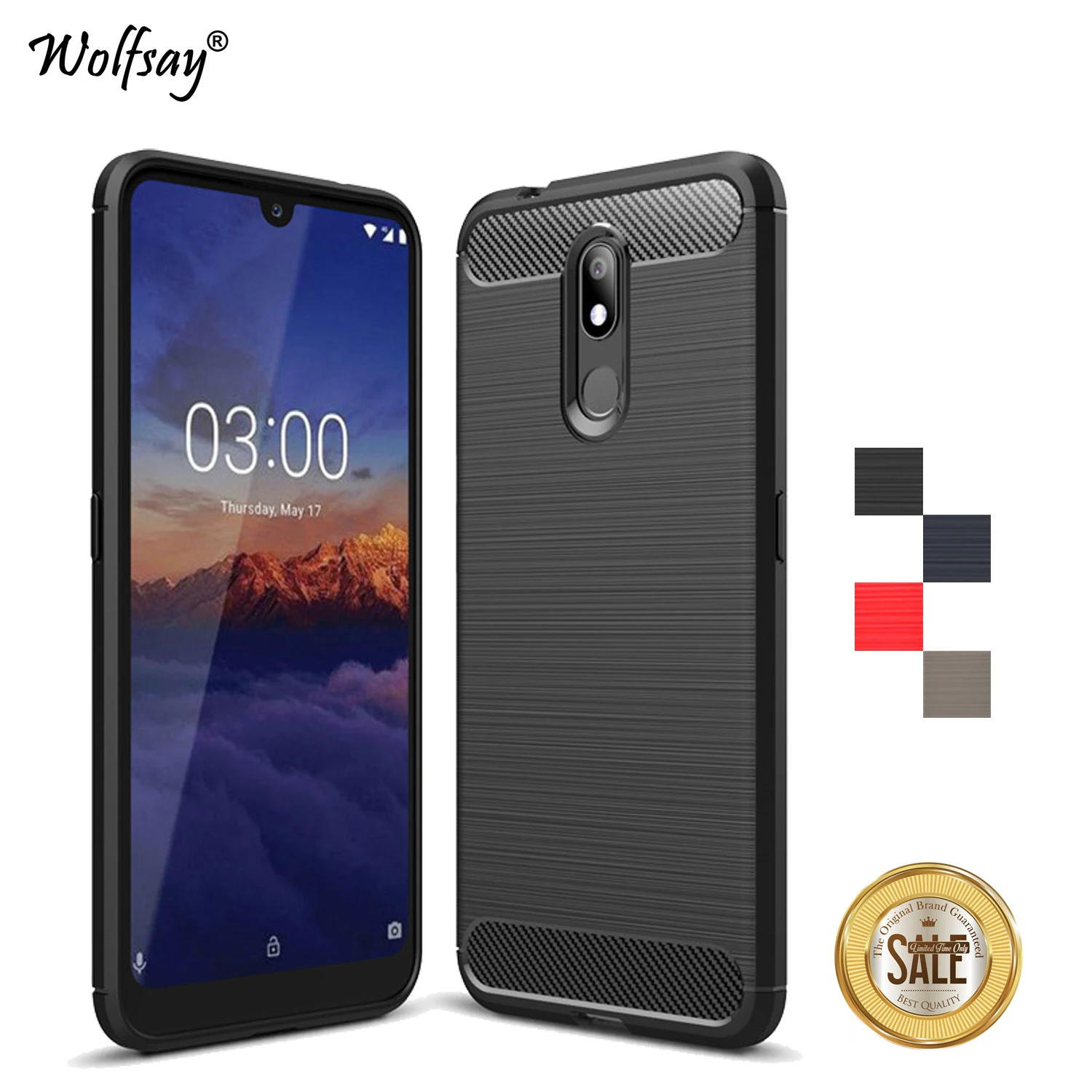 

Чехол для Nokia 3,2, роскошный противоударный стильный мягкий резиновый силиконовый бампер для телефона Nokia 3,2, задняя крышка для Nokia 3,2, чехлы