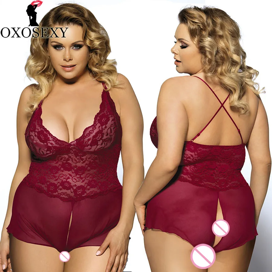 Xxxl 5xl плюс Размер Бандажное красное сексуальное женское белье Горячая женская