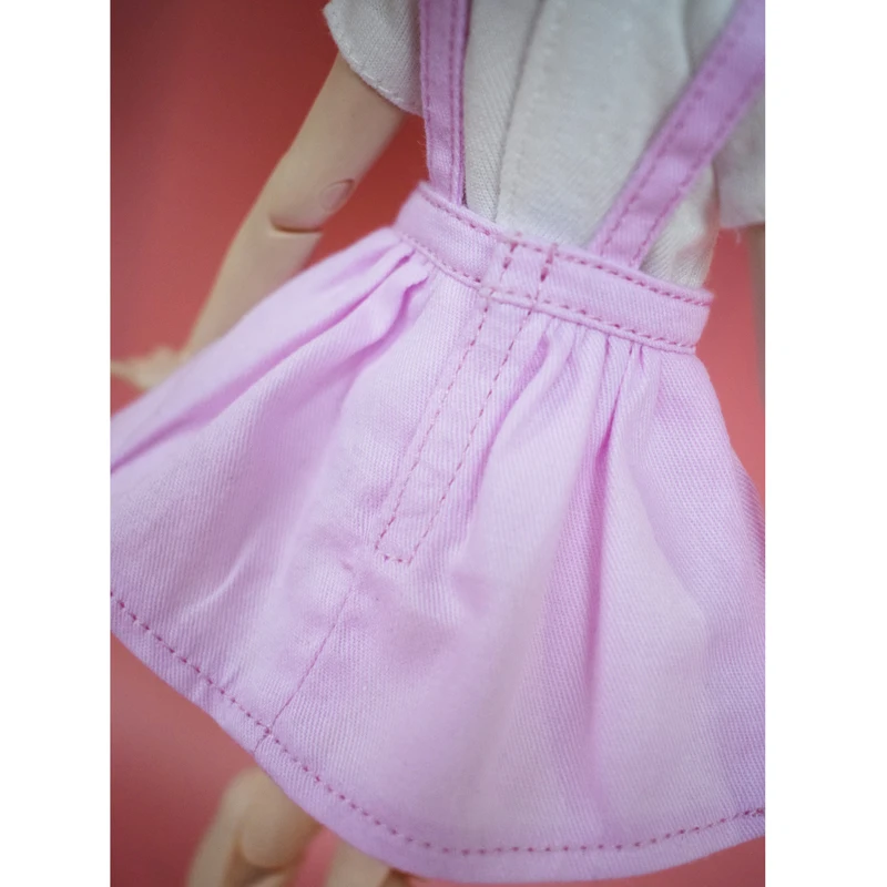1 шт. милый розовый/джинсовый синий наряд для куклы Blyth 1/6 Licca аксессуары одежды Azone